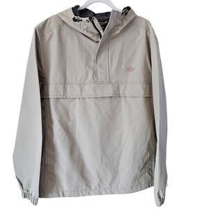 Glacier View Anorak Tan Jacket NWT Hooded Pockets Large
